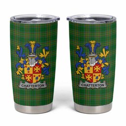 Chatterton Irish Coat of Arms Insulated Tumbler Cup