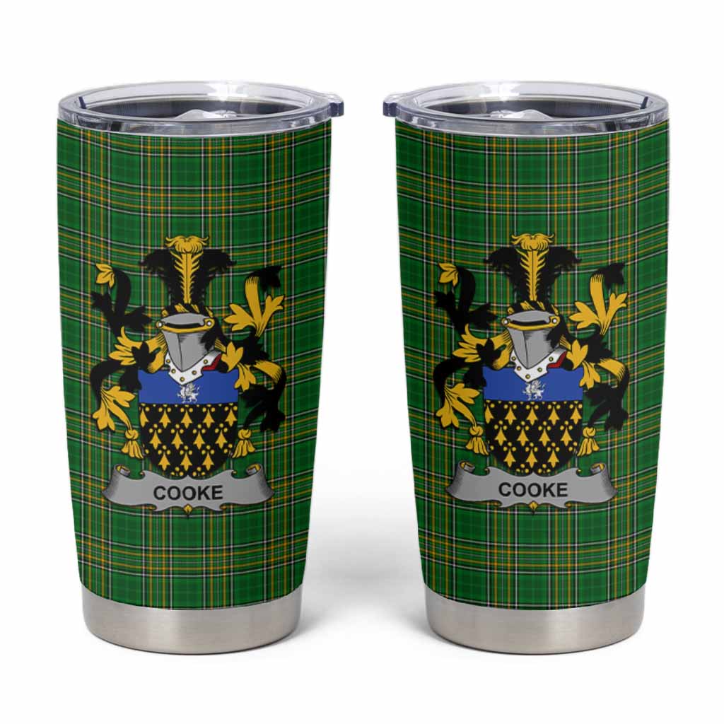 Cooke Irish Coat of Arms Insulated Tumbler Cup