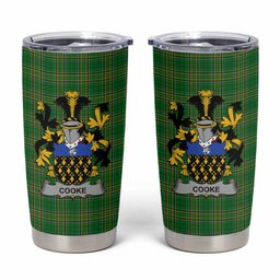 Cooke Irish Coat of Arms Insulated Tumbler Cup