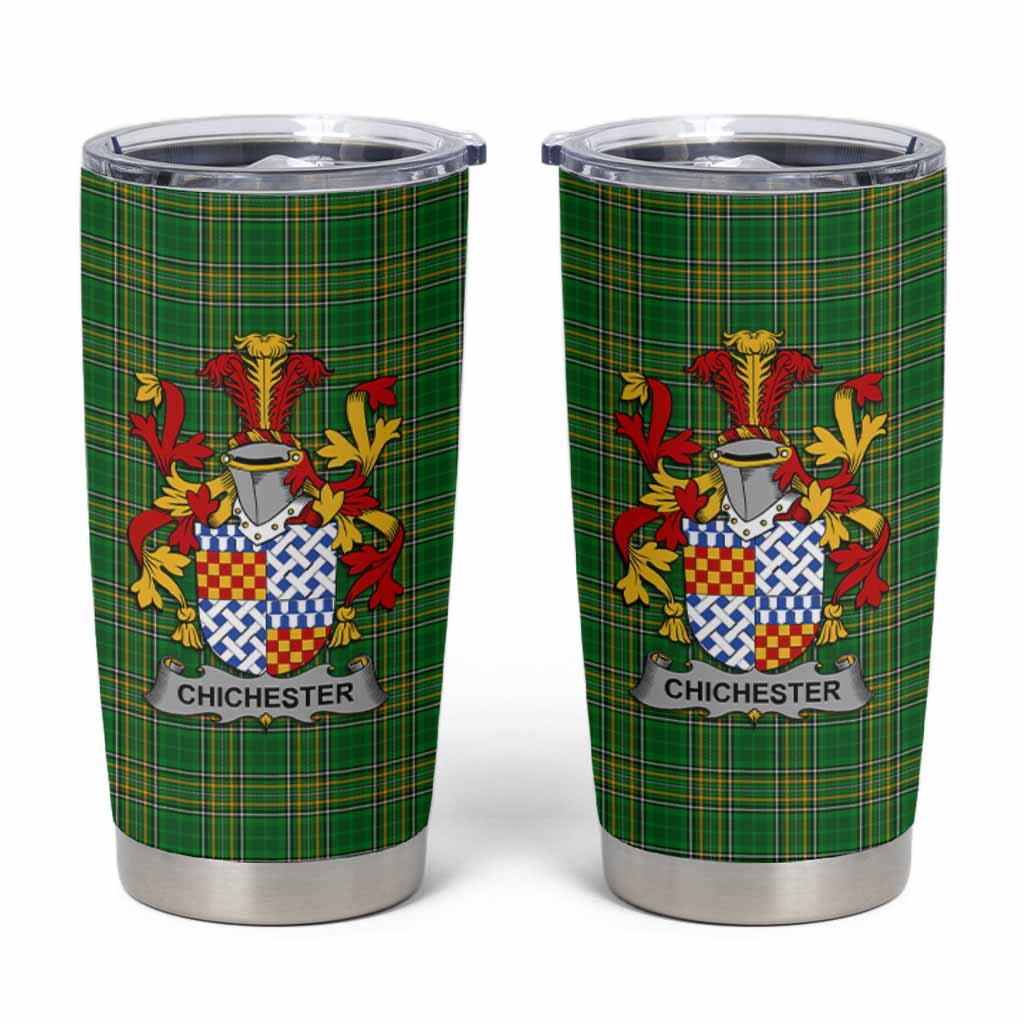 Chichester Irish Coat of Arms Insulated Tumbler Cup