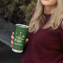 Coffey Irish Coat of Arms Insulated Tumbler Cup