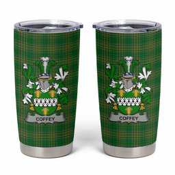 Coffey Irish Coat of Arms Insulated Tumbler Cup