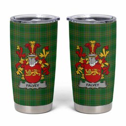 Falvey Irish Coat of Arms Insulated Tumbler Cup