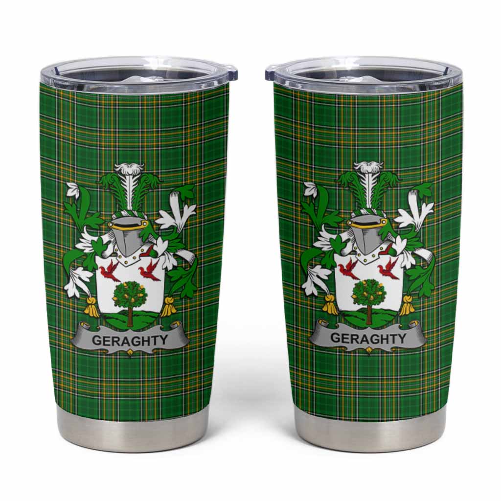 Geraghty Irish Coat of Arms Insulated Tumbler Cup