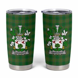 Geraghty Irish Coat of Arms Insulated Tumbler Cup