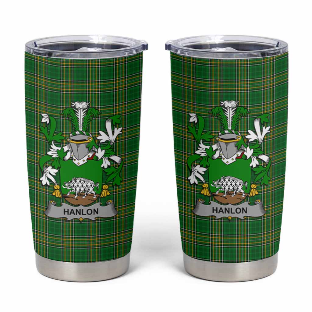 Hanlon Irish Coat of Arms Insulated Tumbler Cup