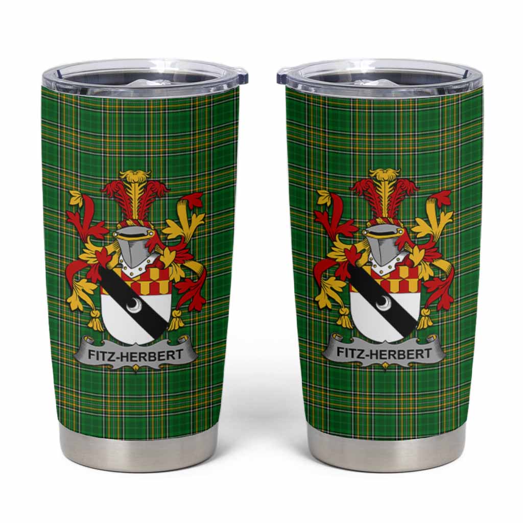Fitz-Herbert Irish Coat of Arms Insulated Tumbler Cup