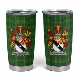 Fitz-Herbert Irish Coat of Arms Insulated Tumbler Cup