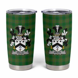Falls Irish Coat of Arms Insulated Tumbler Cup