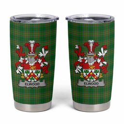 Elwood Irish Coat of Arms Insulated Tumbler Cup
