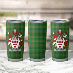 Fitz-Row Irish Coat of Arms Insulated Tumbler Cup