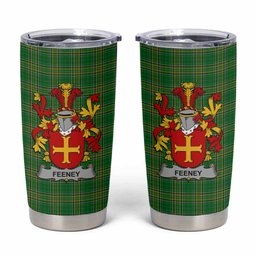 Feeney Irish Coat of Arms Insulated Tumbler Cup