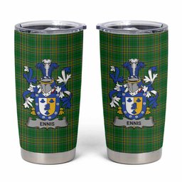 Ennis Irish Coat of Arms Insulated Tumbler Cup