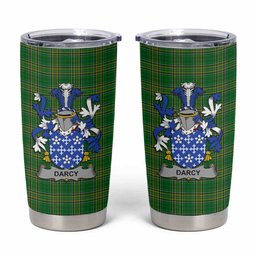 Darcy Irish Coat of Arms Insulated Tumbler Cup