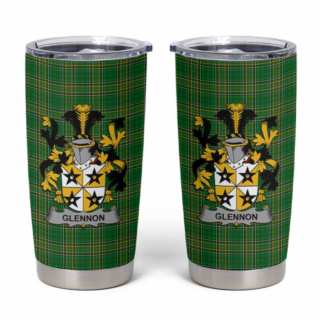 Glennon Irish Coat of Arms Insulated Tumbler Cup
