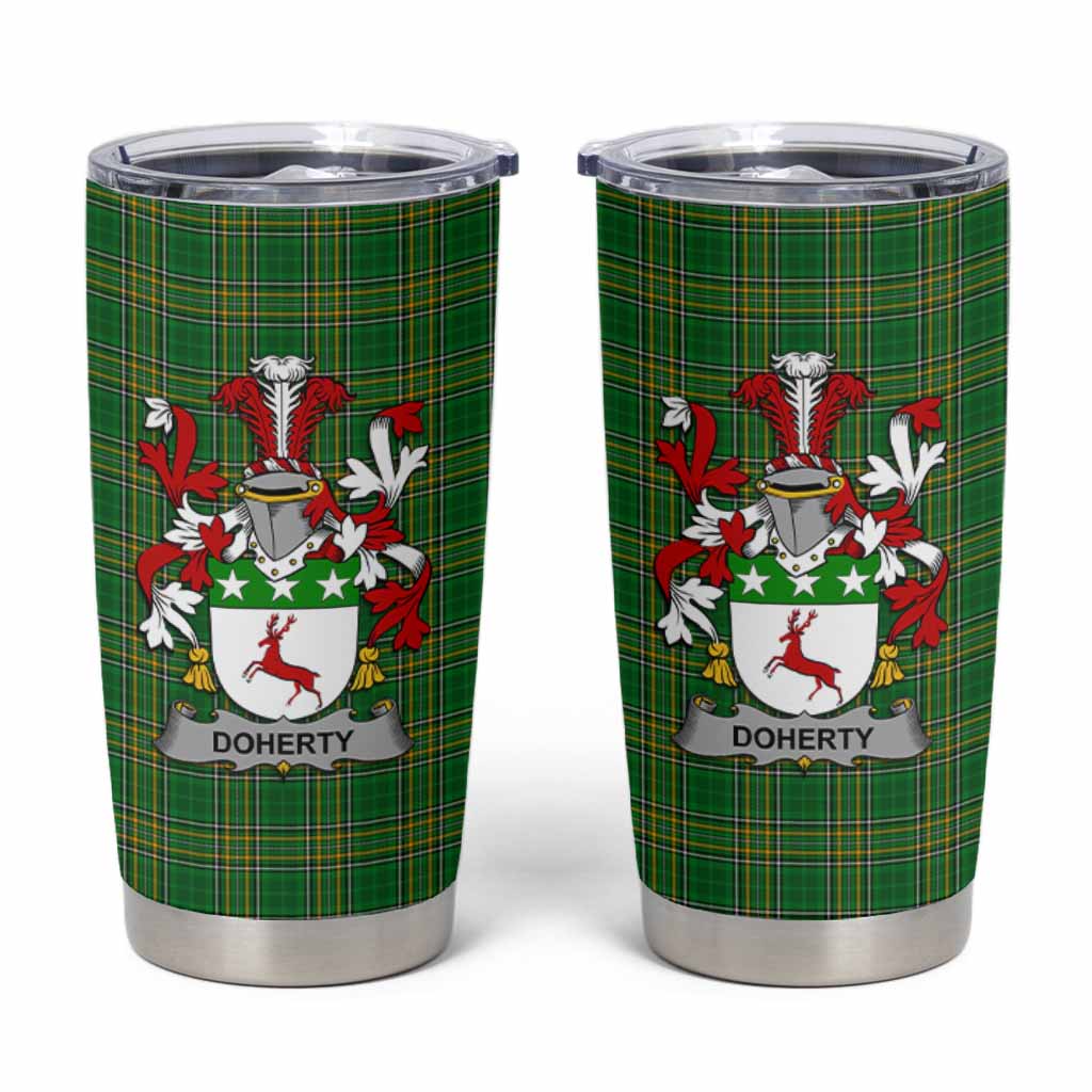 Doherty Irish Coat of Arms Insulated Tumbler Cup