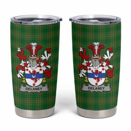 Delaney Irish Coat of Arms Insulated Tumbler Cup