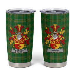 Dorney Irish Coat of Arms Insulated Tumbler Cup