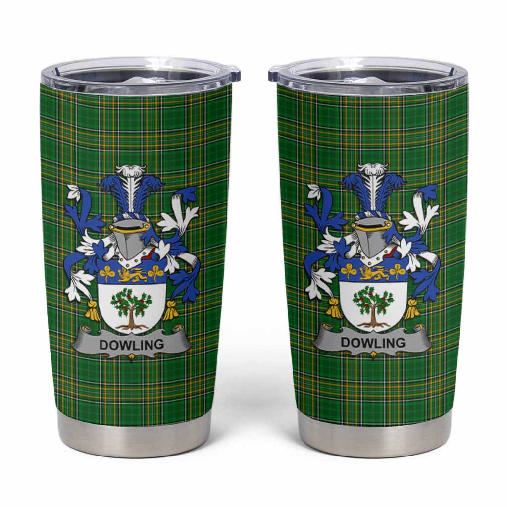 Dowling Irish Coat of Arms Insulated Tumbler Cup