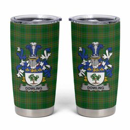 Dowling Irish Coat of Arms Insulated Tumbler Cup