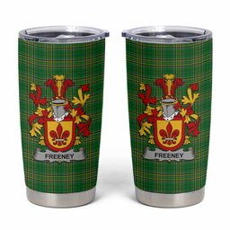 Freeney Irish Coat of Arms Insulated Tumbler Cup