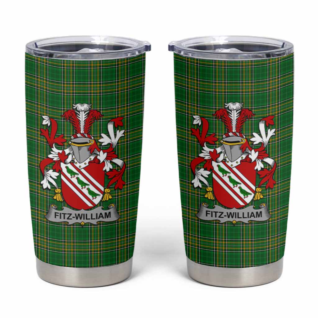 Fitz-William Irish Coat of Arms Insulated Tumbler Cup
