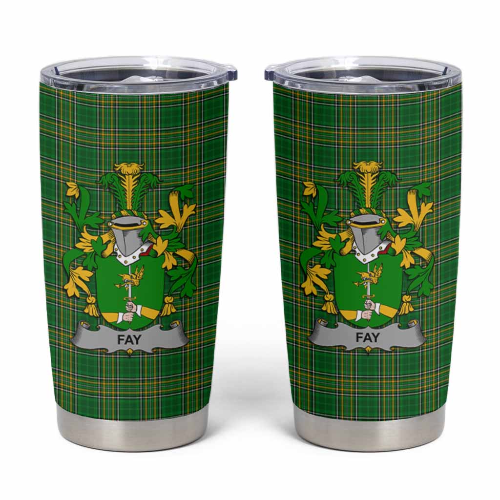 Fay Irish Coat of Arms Insulated Tumbler Cup