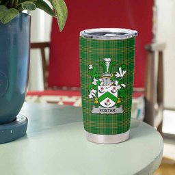 Foster Irish Coat of Arms Insulated Tumbler Cup