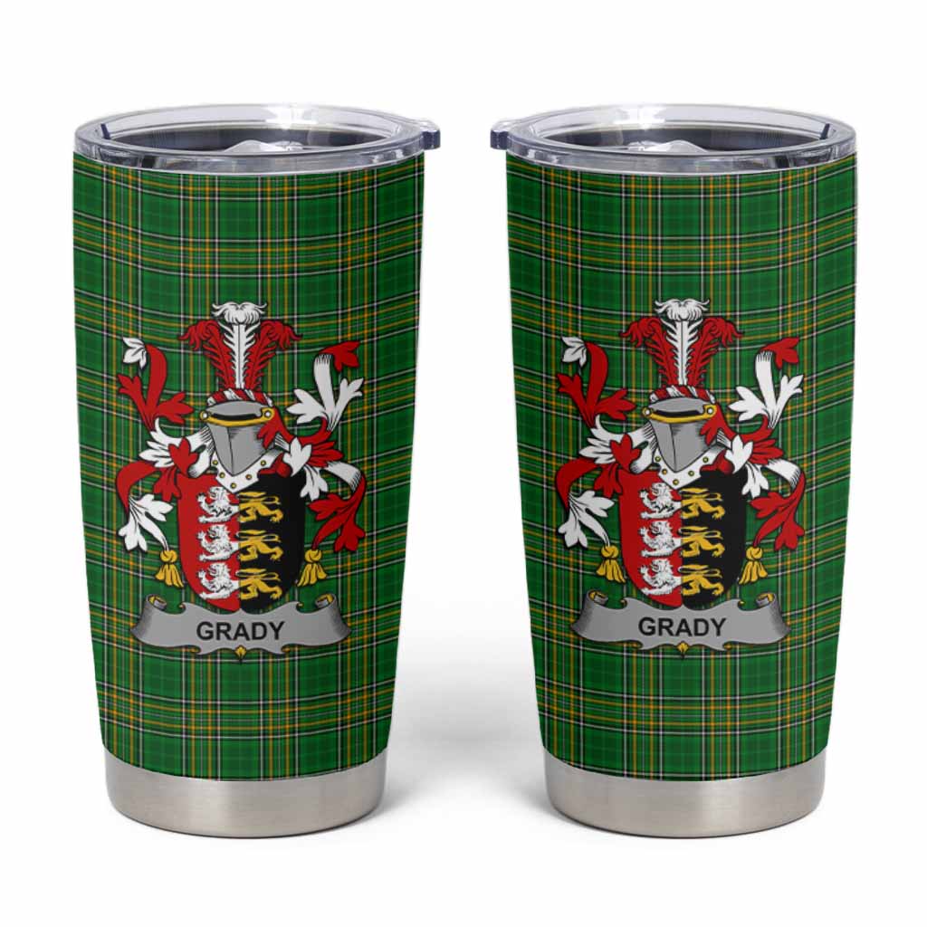 Grady Irish Coat of Arms Insulated Tumbler Cup