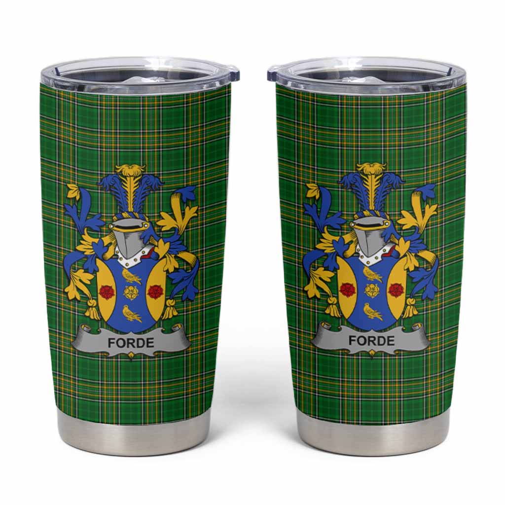 Forde Irish Coat of Arms Insulated Tumbler Cup