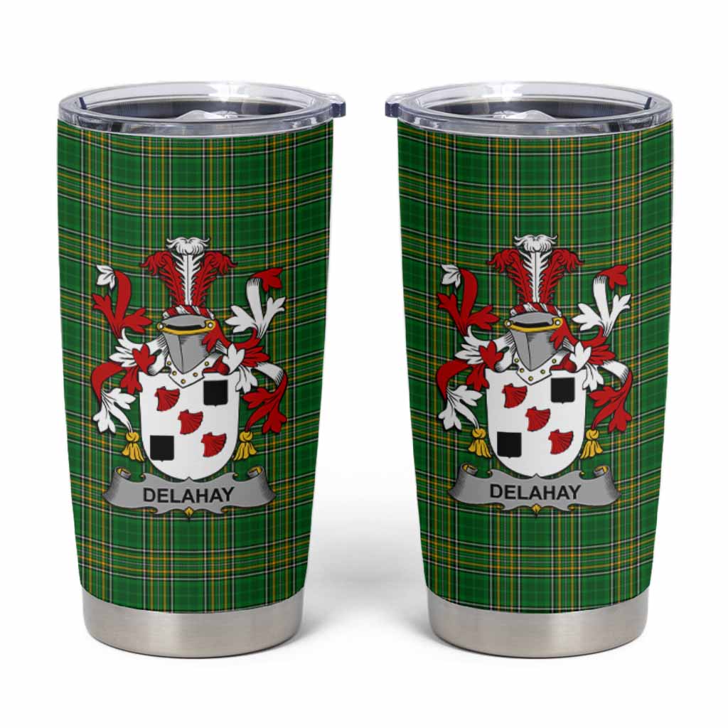 Delahay Irish Coat of Arms Insulated Tumbler Cup