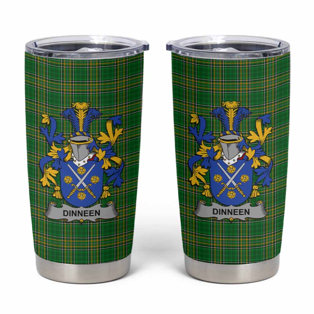 Dinneen Irish Coat of Arms Insulated Tumbler Cup