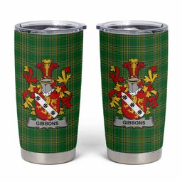 Gibbons Irish Coat of Arms Insulated Tumbler Cup