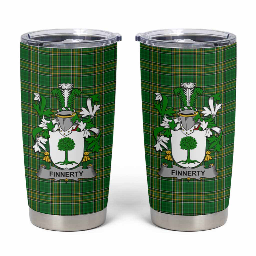 Finnerty Irish Coat of Arms Insulated Tumbler Cup