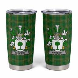 Finnerty Irish Coat of Arms Insulated Tumbler Cup