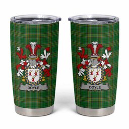 Doyle Irish Coat of Arms Insulated Tumbler Cup