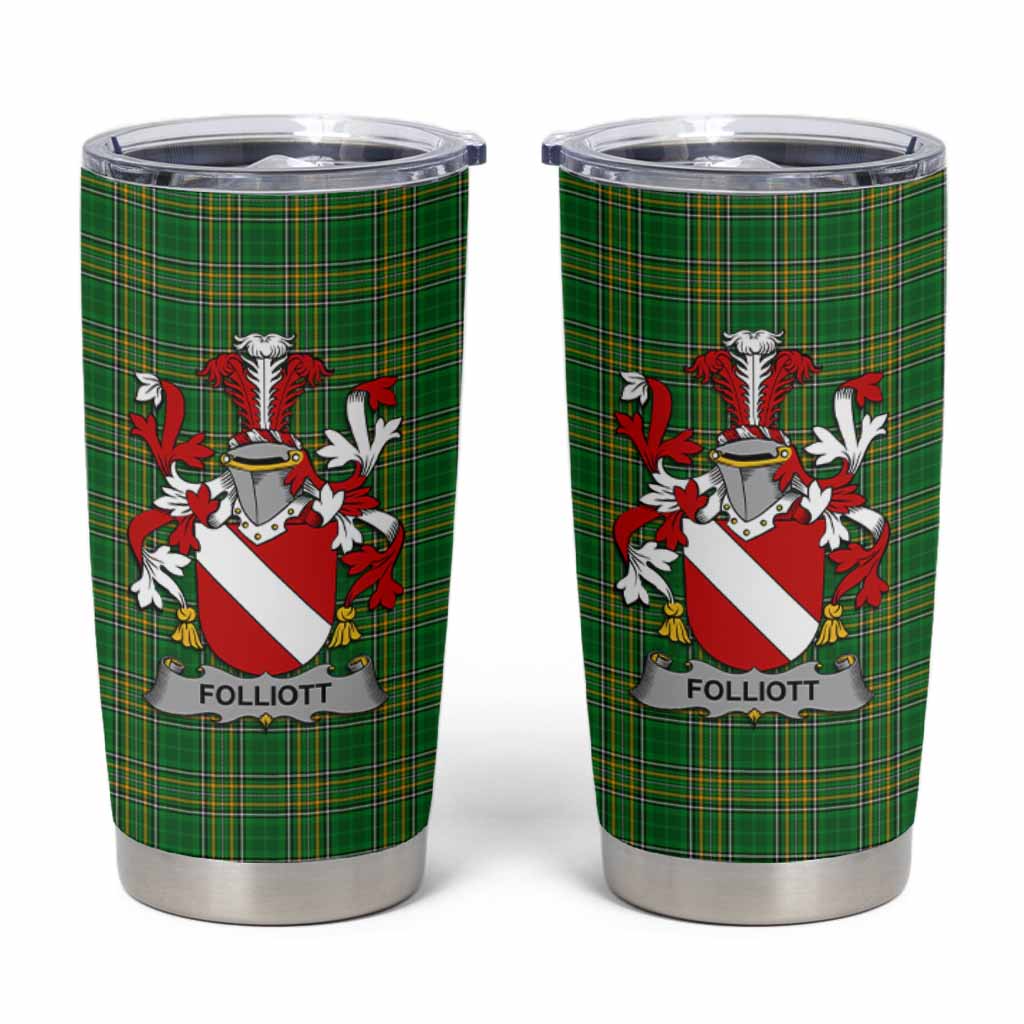 Folliott Irish Coat of Arms Insulated Tumbler Cup