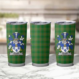 Geary Irish Coat of Arms Insulated Tumbler Cup