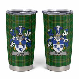 Geary Irish Coat of Arms Insulated Tumbler Cup