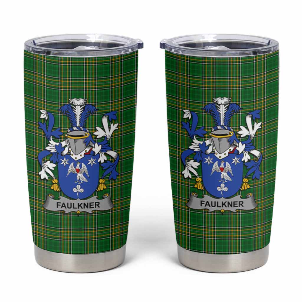Faulkner Irish Coat of Arms Insulated Tumbler Cup