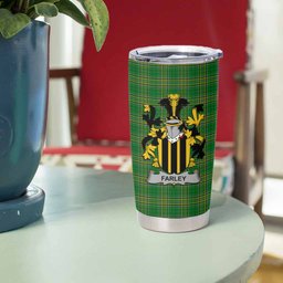 Farley Irish Coat of Arms Insulated Tumbler Cup