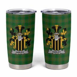 Farley Irish Coat of Arms Insulated Tumbler Cup