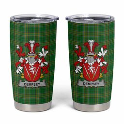 Dempsey Irish Coat of Arms Insulated Tumbler Cup