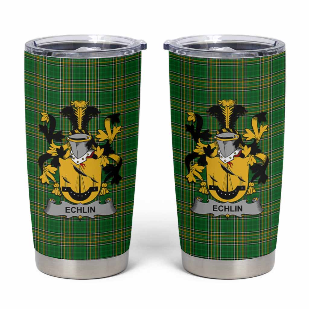 Echlin Irish Coat of Arms Insulated Tumbler Cup