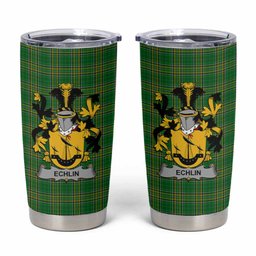 Echlin Irish Coat of Arms Insulated Tumbler Cup