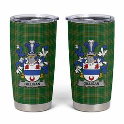 Gilligan Irish Coat of Arms Insulated Tumbler Cup