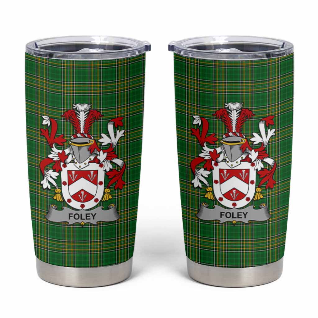 Foley Irish Coat of Arms Insulated Tumbler Cup