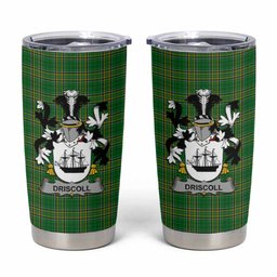 Driscoll Irish Coat of Arms Insulated Tumbler Cup