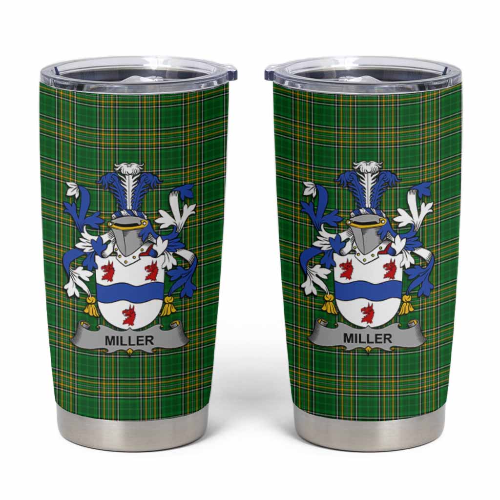 Miller Irish Coat of Arms Insulated Tumbler Cup