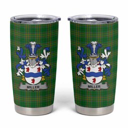Miller Irish Coat of Arms Insulated Tumbler Cup